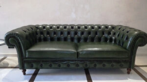 Divano Chesterfield Roma in casa del cliente